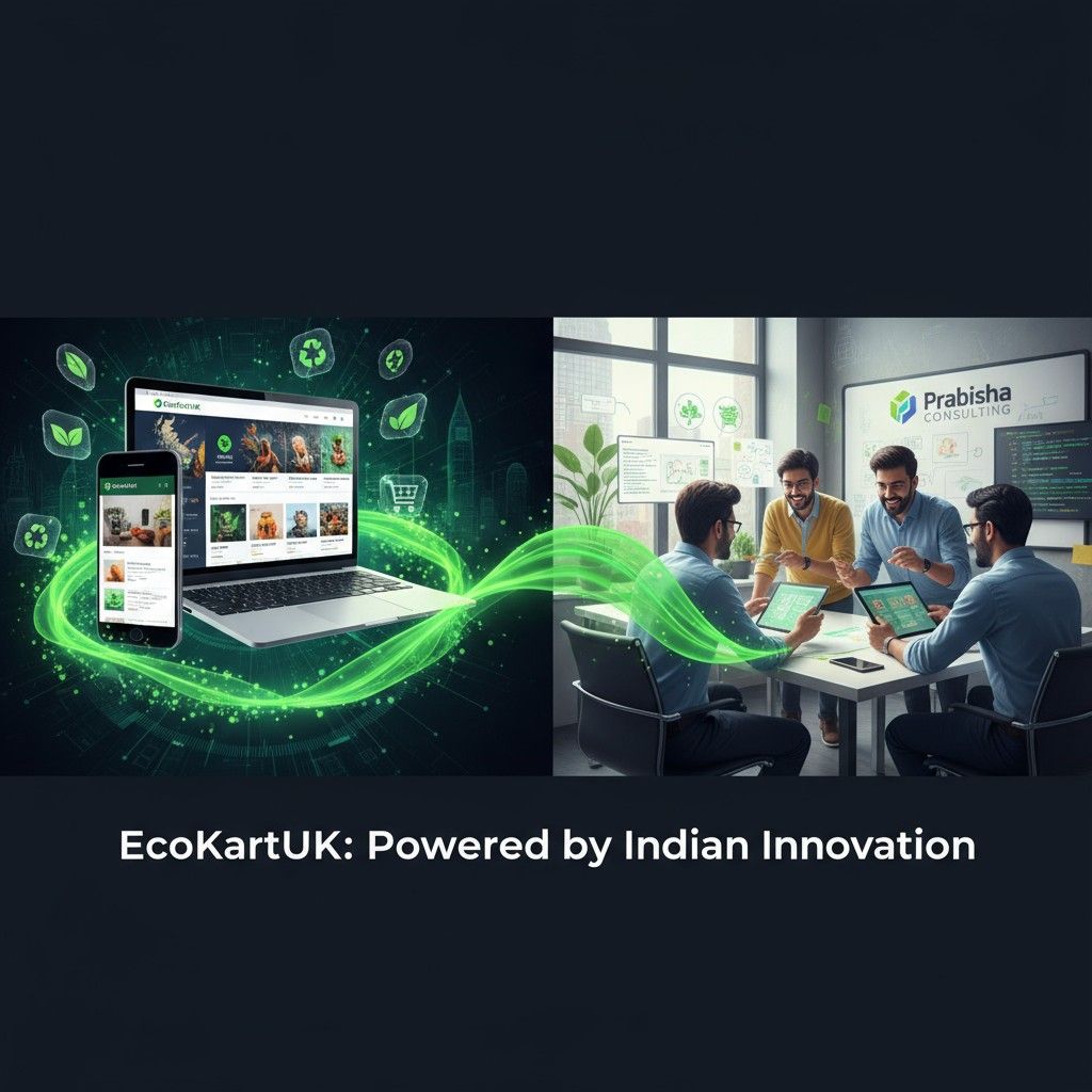 EcoKartUK: How India’s Top Digital Agency Built the UK’s Fastest-Growing Sustainable Marketplace